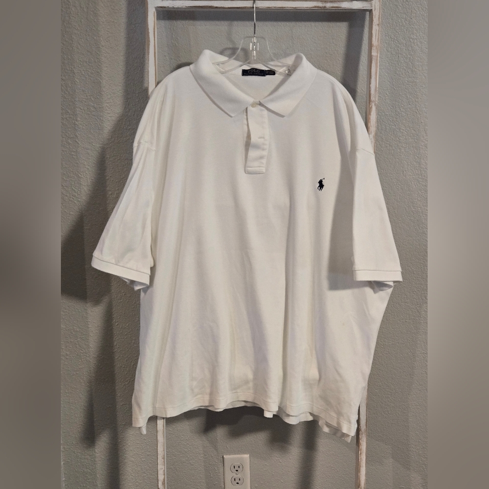 Ralph Lauren White Polo Shirt